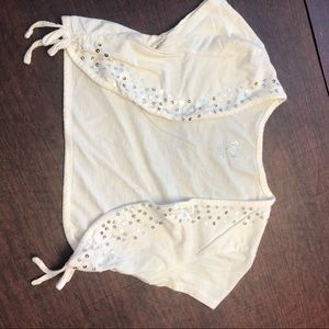 Justice cropped sweater